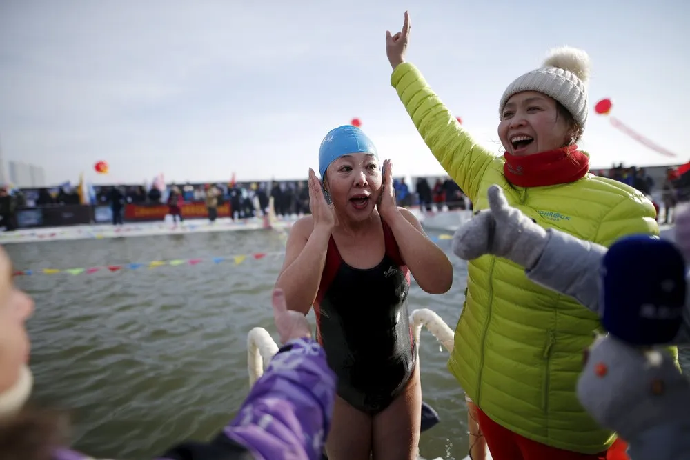 Harbin Ice Swimming Competition