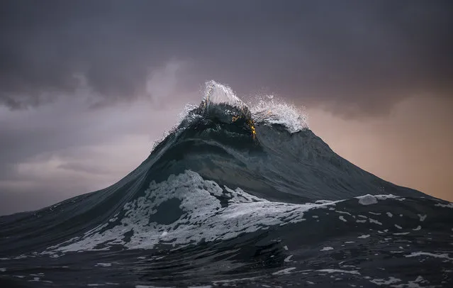 Ray Collins is a colorblind Australian coal miner who is in love with the ocean. He spends his off days photographing it. (Photo by Ray Collins)