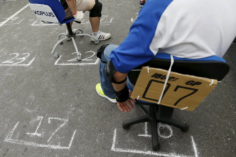 Tainan Hosts First Ever Office Chair “Grand Prix” Race