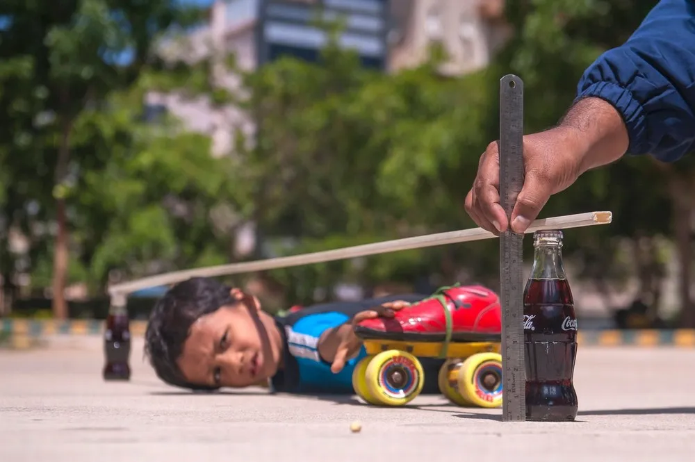 Six-year-old Roller Skater Gagan Satish