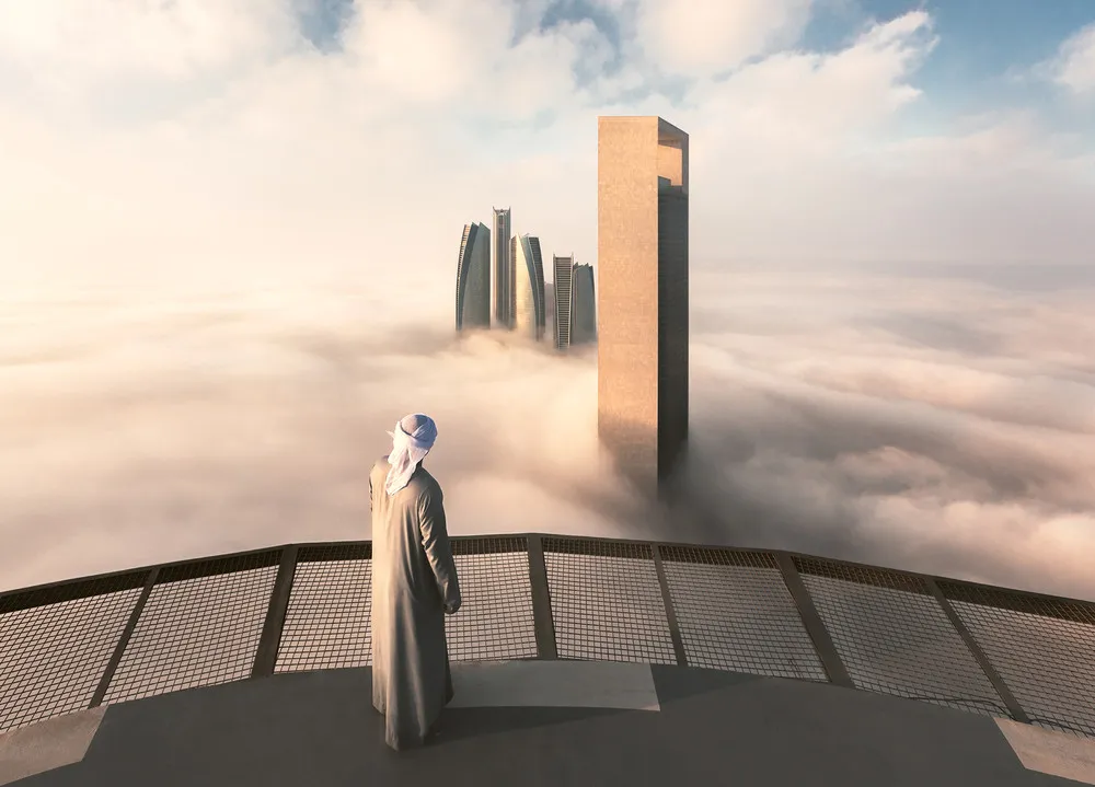 Abu Dhabi in the Clouds