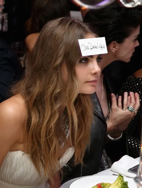 Cara Delevingne attends the De Grisogono party during the 68th annual Cannes Film Festival on May 19, 2015 in Cap d'Antibes, France. (Photo by Andreas Rentz/Getty Images)