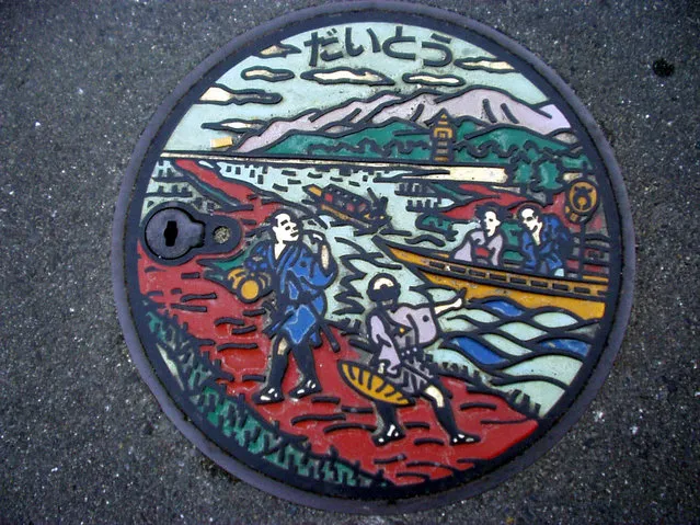 Japanese Manhole Covers Photos By  S. Morita Part 1