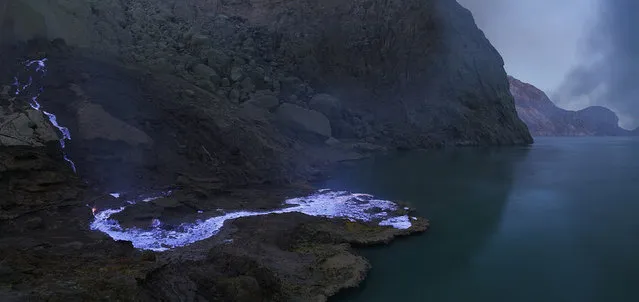 Blue Lava, Kawah Ijen Volcano, Indonesia