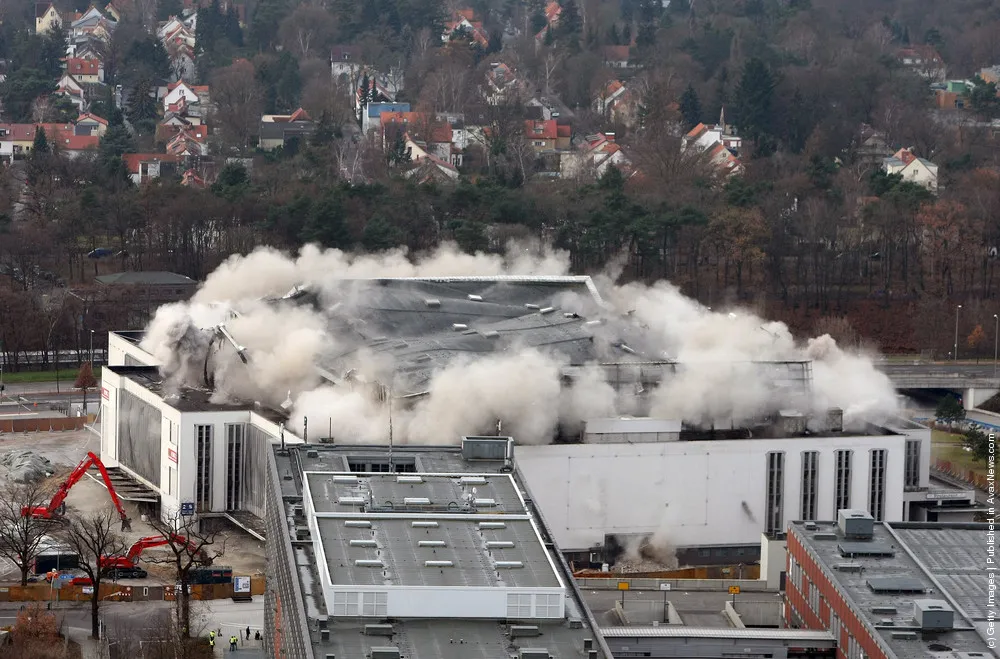 Demolition Of The Deutschland Halle