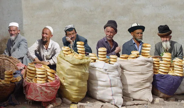 “The Usual Suspects – Kashgar”. (Photo by Michael Sheridan)