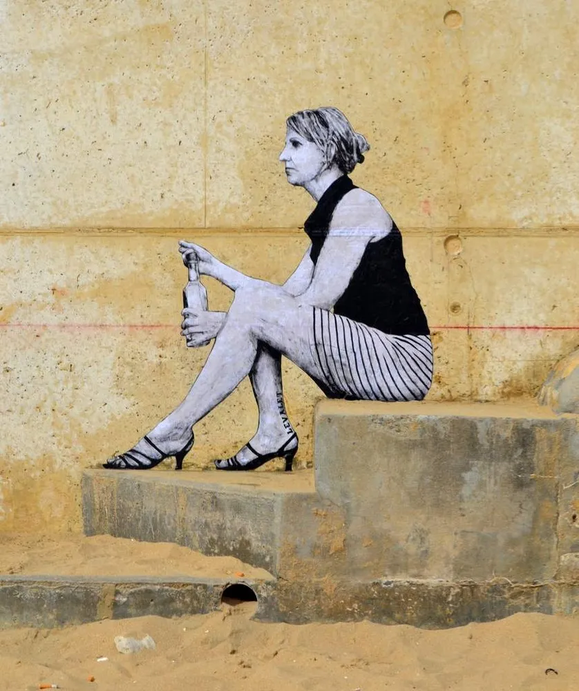 Street Art by Parisian Artist Levalet