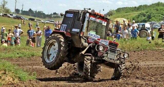 Tractor Racing In Russia