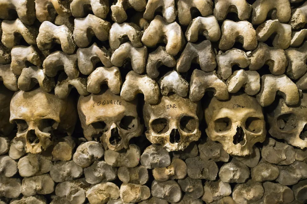 Paris Catacombs Open After Nightfall Ahead of Halloween