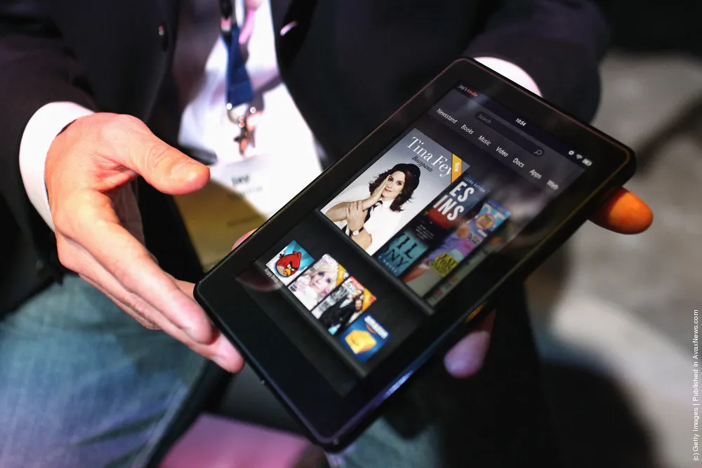 Amazon Introduces New Line Of Kindles In New York