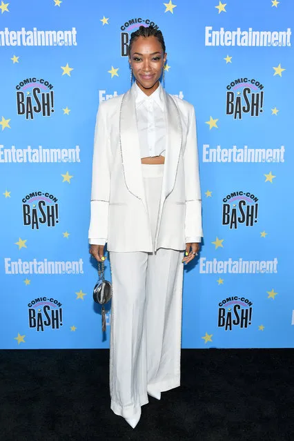 Sonequa Martin-Green attends Entertainment Weekly's Comic-Con Bash held at FLOAT, Hard Rock Hotel San Diego on July 20, 2019 in San Diego, California sponsored by HBO. (Photo by Amy Sussman/Getty Images for Entertainment Weekly)