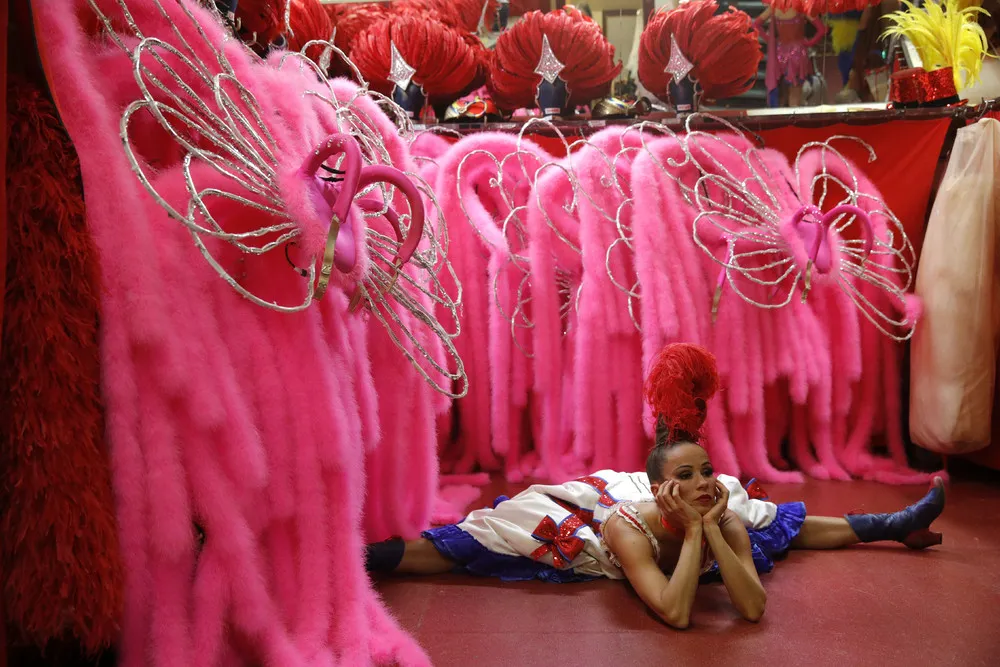 Backstage at the Moulin Rouge