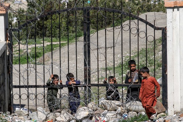 Children play at a park in Kabul, Afghanistan, 24 June 2024. UN officials have raised alarms over the severe poverty and humanitarian crisis in Afghanistan, describing the situation as “alarmingly high” in a briefing to the UN Security Council on 21 June. Top representatives from the UN Assistance Mission in Afghanistan (UNAMA) and the UN Office for the Coordination of Humanitarian Affairs (OCHA) highlighted the dire impact on civilians since the Taliban's takeover in August 2021. Roza Otunbayeva, UN Special Representative for Afghanistan, emphasized the widespread poverty affecting the country, urging the international community to move beyond “crisis management mode”. (Photo by Samiullah Popal/EPA/EFE)