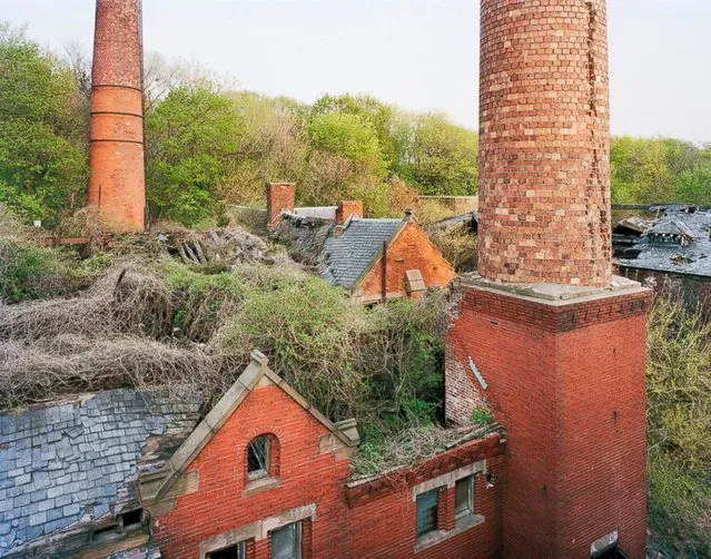 Boilerplant from Morgue Roof, North Brother Island, New York. (Photo by Christopher Payne)