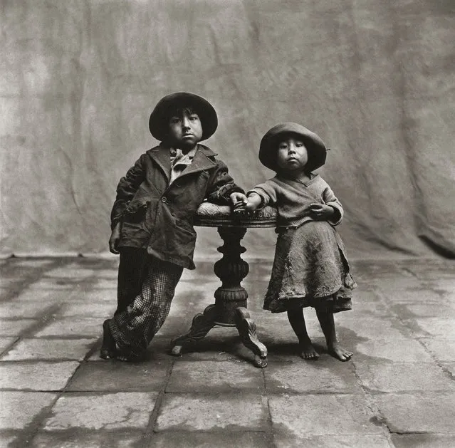 Cuzco Children, 1948. (Photo by Irving Penn/Condé Nast/The Guardian)