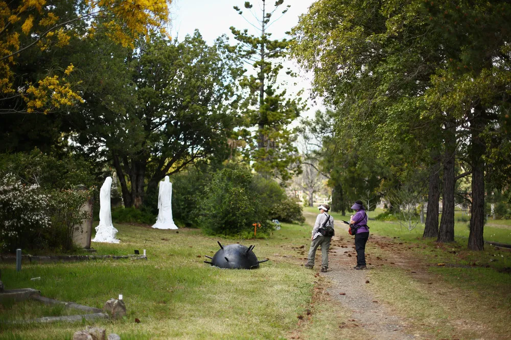 Historic Rookwood Cemetery Holds Annual Sculpture Exhibition