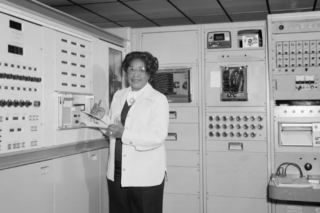 This 1977 photo made available by NASA shows engineer Mary W. Jackson at NASA's Langley Research Center in Hampton, Va. On Wednesday, June 24, 2020, NASA Administrator Jim Bridenstine announced the agency’s headquarters building in Washington, D.C., will be named after Jackson, the first African American female engineer at the space agency. (Photo by Robert Nye/NASA via AP Photo)