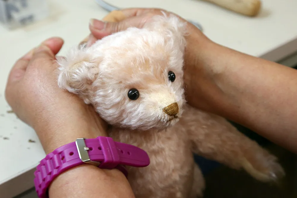 Traditional Teddy Bears Prepared Ahead of Festive Season