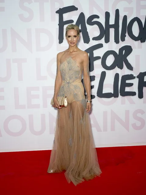 Lady Victoria Hervey attends Fashion For Relief during the 71st annual Cannes Film Festival at Hangar 16 Airport of Cannes Mandelieu in Cannes, France, 13 May 2018. (Photo by Arnold Jerocki/EPA/EFE)