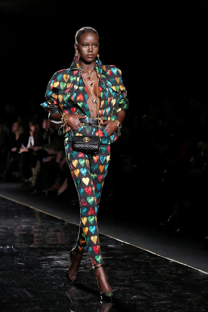 Versace's first Show in New York