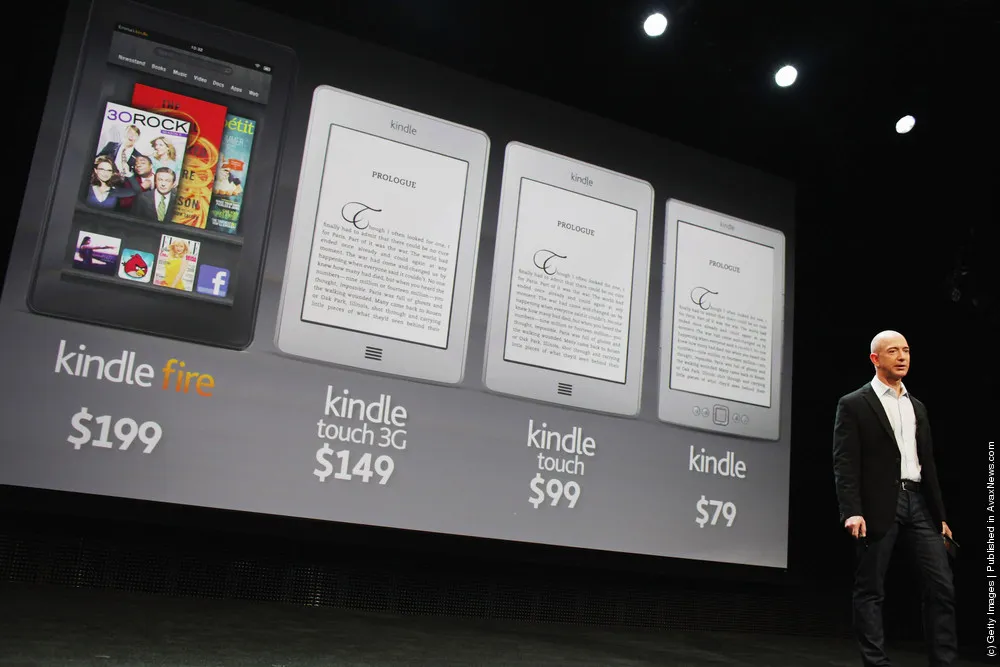 Amazon Introduces New Line Of Kindles In New York