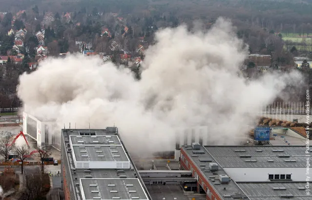 Demolition Of The Deutschland Halle