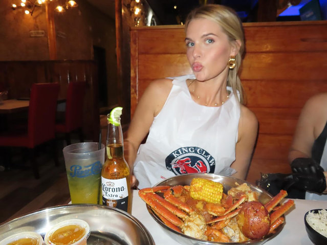 “Southern Charm” reality star Madison LeCroy in the second decade of September 2024 enjoys some of the region’s finest cuisine. (Photo by madisonlecroy/Instagram)