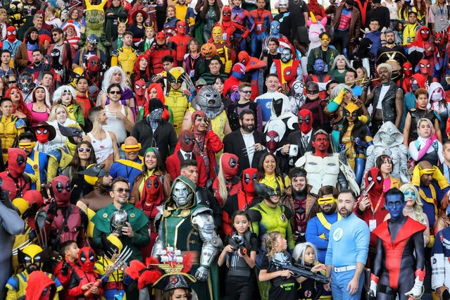 Comic Con at Los Angeles Convention Center on October 06, 2024 in Los Angeles, California draws characters from across the comic spectrum for three days of comics, gaming, cosplay, anime and pop culture. (Photo by APEX Press)