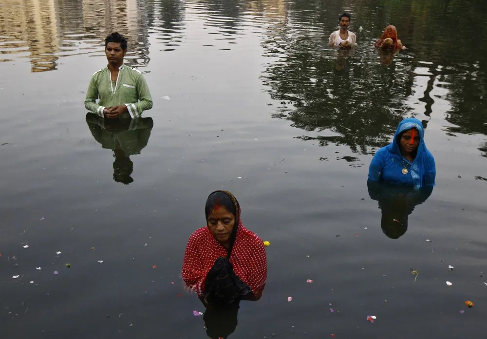 Hindu Religious Festival of Chatt Puja