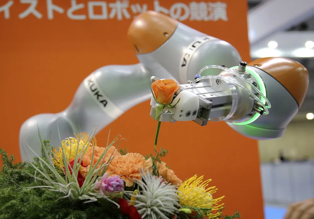 International Robot Exhibition in Tokyo