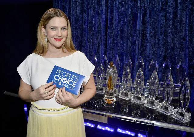 Actress Drew Barrymore attends The 40th Annual People's Choice Awards at Nokia Theatre L.A. Live on January 8, 2014 in Los Angeles, California. (Photo by Frazer Harrison/Getty Images for The People's Choice Awards)