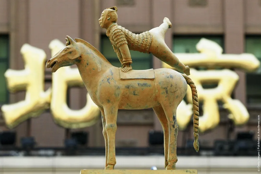 Chinese Olympic Sculptures