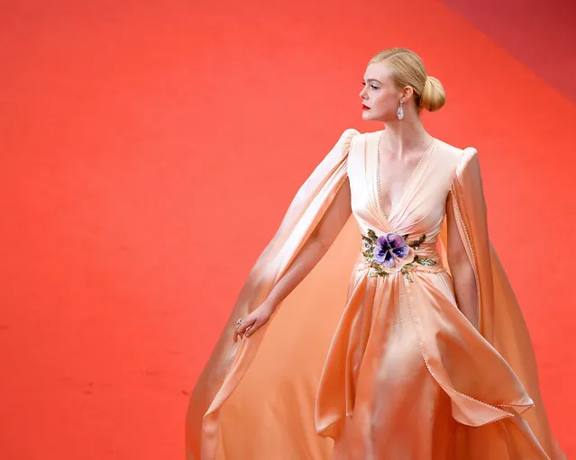 Jury Member Elle Fanning, wearing Chopard jewels, attends the opening ceremony and screening of “The Dead Don't Die” during the 72nd annual Cannes Film Festival on May 14, 2019 in Cannes, France. (Photo by Matt Winkelmeyer/Getty Images)