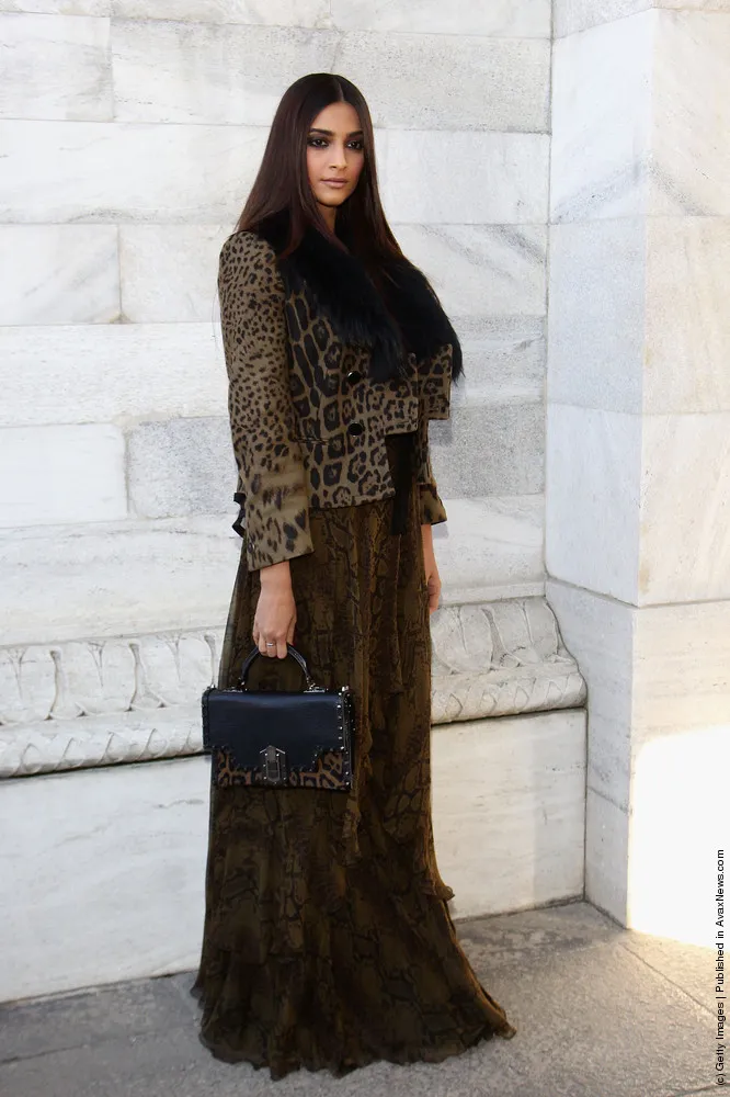 Roberto Cavalli: Front Row and Runway – Milan Fashion Week Womenswear Autumn/Winter 2012/2013