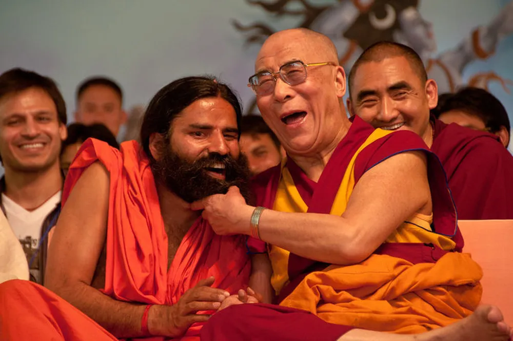 14th Dalai Lama and beards