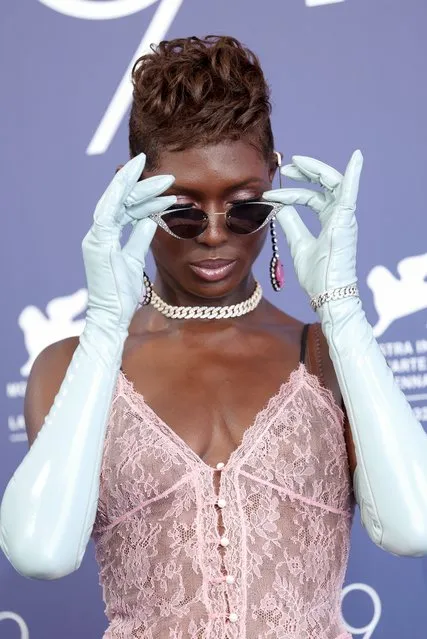 Jodie Turner-Smith attends the photocall for “White Noise” at the 79th Venice International Film Festival on August 31, 2022 in Venice, Italy. (Photo by Vittorio Zunino Celotto/Getty Images)