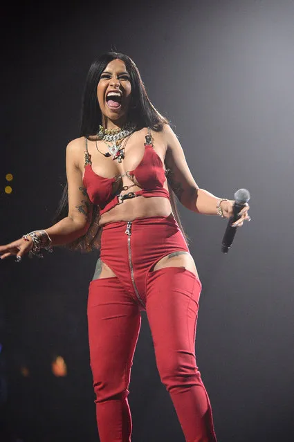 Cardi B performs onstage during TIDAL X: Brooklyn at Barclays Center of Brooklyn on October 17, 2017 in New York City. (Photo by Kevin Mazur/Getty Images for TIDAL)
