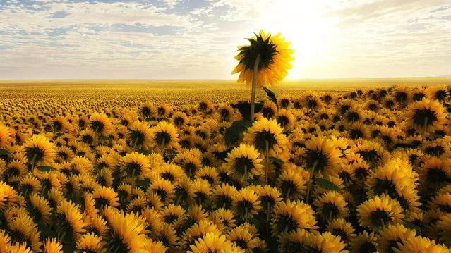 “Sunflower Queen”. (John Wilhelm)