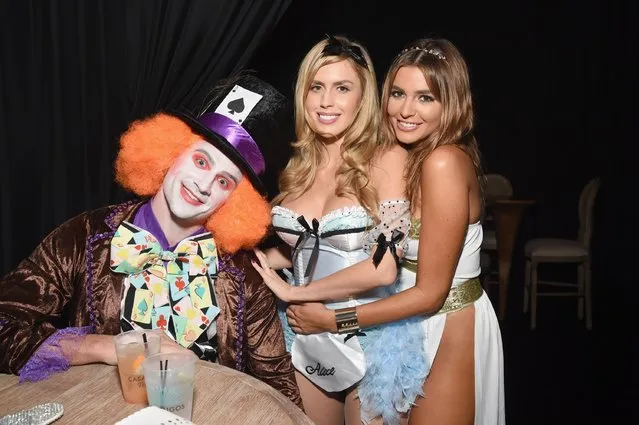 Ryan Lochte and guests attend the Casamigos Halloween Party at a private residence on October 28, 2016 in Beverly Hills, California. (Photo by Michael Kovac/Getty Images for Casamigos Tequila)