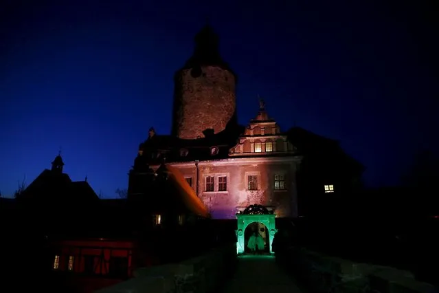 General view of Czocha Castle during the role play event in Sucha, west southern Poland April 9, 2015. (Photo by Kacper Pempel/Reuters)