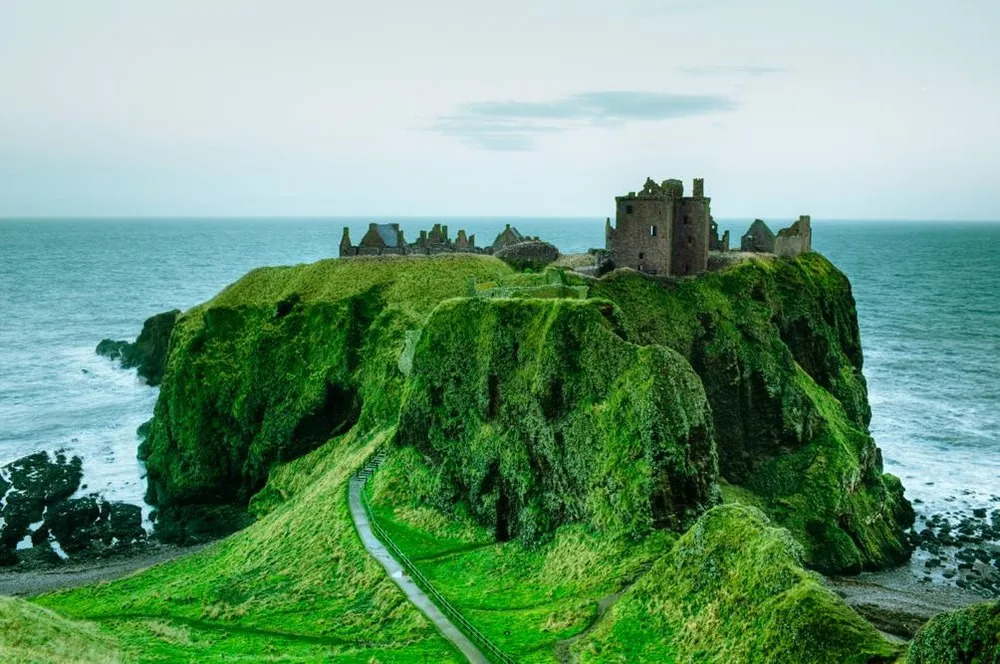 Dunnottar Castle In Scottish