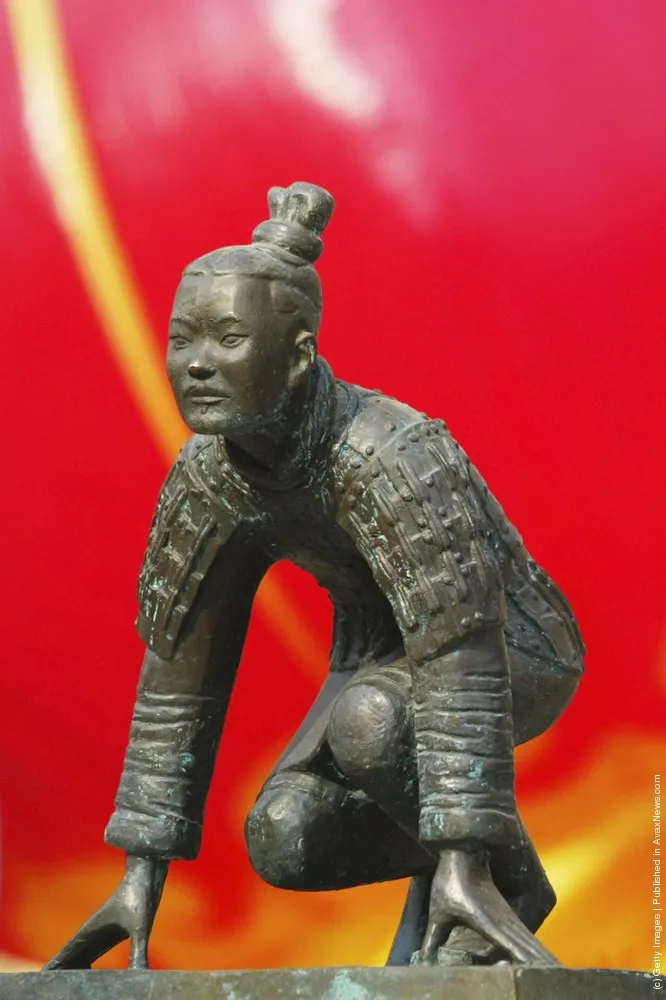 Chinese Olympic Sculptures