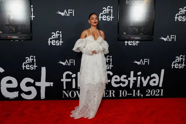 Vanessa Hudgens attends a premiere screening for “Tick, Tick . Boom” during the opening night of AFI Fest at TCL Chinese theatre in Los Angeles, California, U.S. November 10, 2021. (Photo by Mario Anzuoni/Reuters)