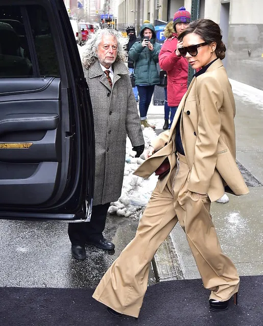 Victoria Beckham is seen in Chelsea on March 15, 2017 in New York City. (Photo by Alo Ceballos/GC Images)