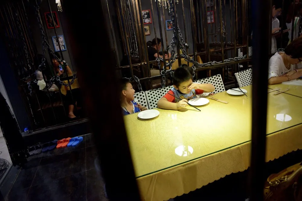 A Prison Themed Restaurant in China