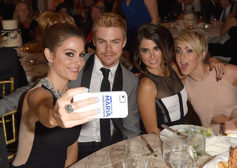 Celebrities Caught Taking Selfies