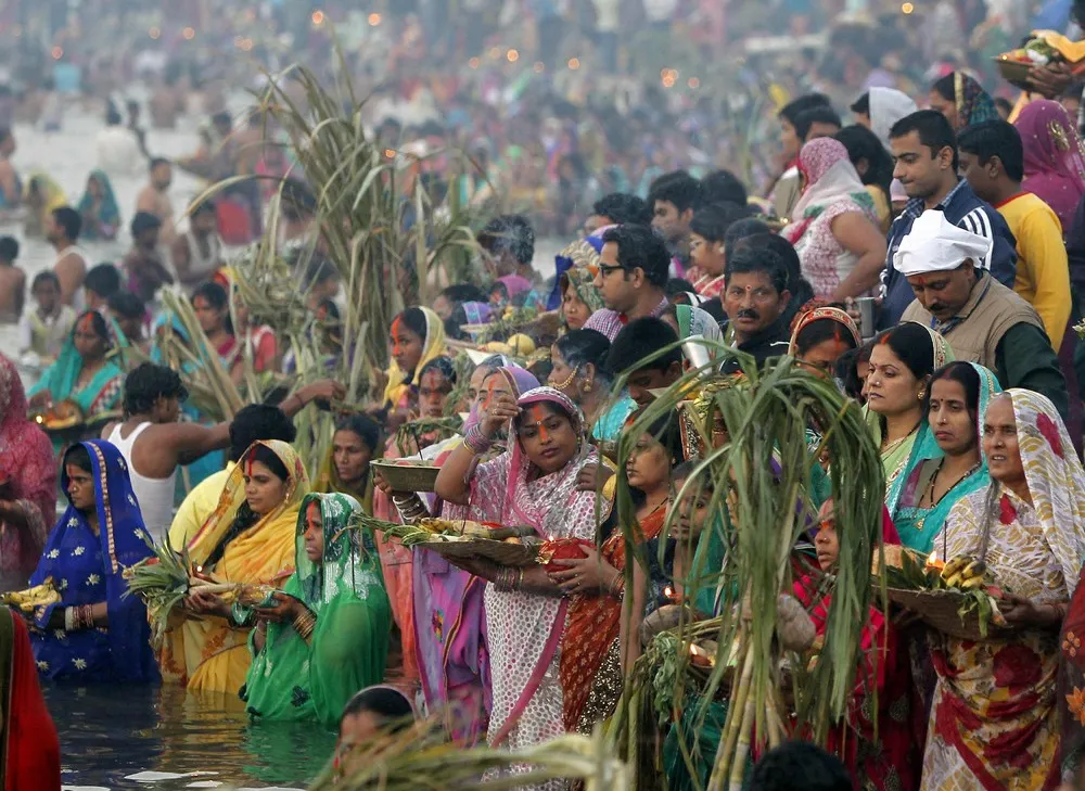 Hindu Religious Festival of Chatt Puja