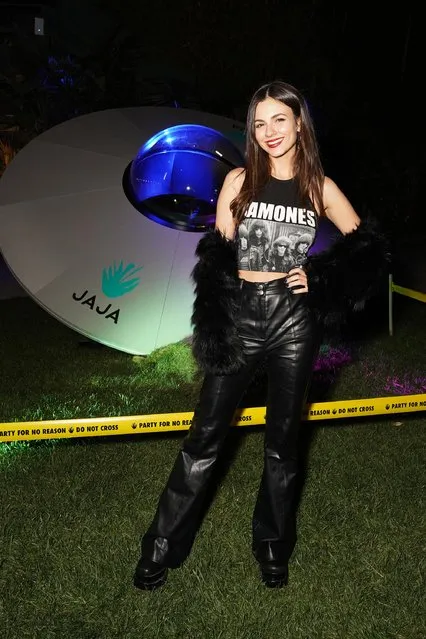 American actress Victoria Justice attends JAJA Tequila 4th Annual Party for No Reason on February 03, 2023 in Los Angeles, California. (Photo by Gonzalo Marroquin/Getty Images for JAJA Tequila)