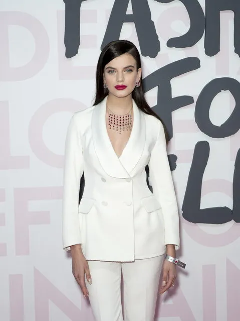 Sonia Ben Ammar attends Fashion For Relief during the 71st annual Cannes Film Festival at Hangar 16 Airport of Cannes Mandelieu in Cannes, France, 13 May 2018. (Photo by Arnold Jerocki/EPA/EFE)