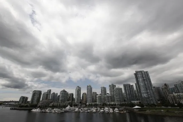 Residential and commercial buildings are pictured in Vancouver, British Columbia in this June 20, 2011 file photo.  (Photo by Jason Lee/Reuters)